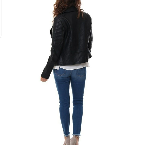 SALE⬇️ $145 | Cupcakes and cashmere Moto Jacket - Picture 4 of 6